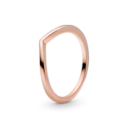 Polished Wishbone Ring