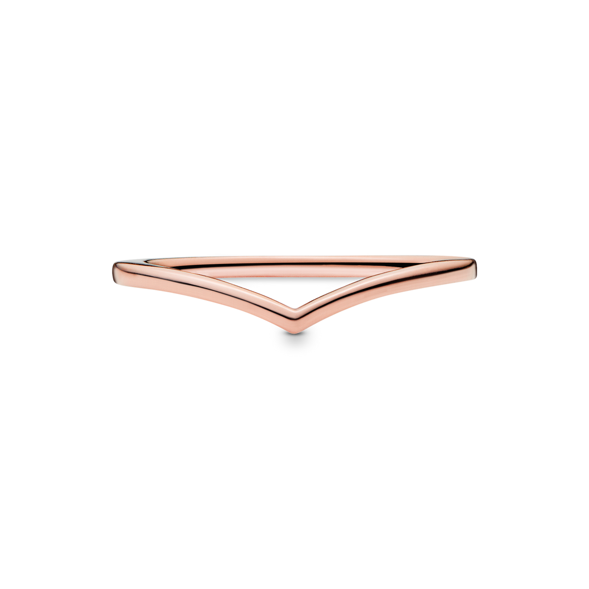 Polished Wishbone Ring