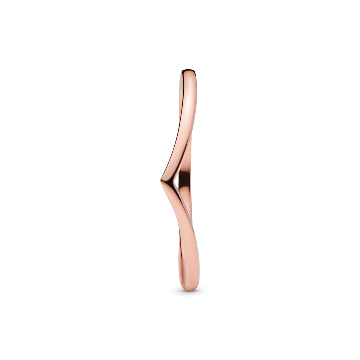 Polished Wishbone Ring