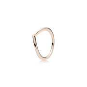 Polished Wishbone Ring
