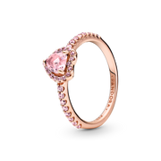 Rose Gold Heart to Heart Set