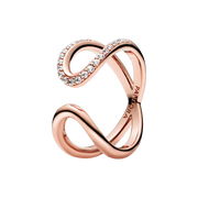 FINAL SALE - Wrapped Open Infinity Ring