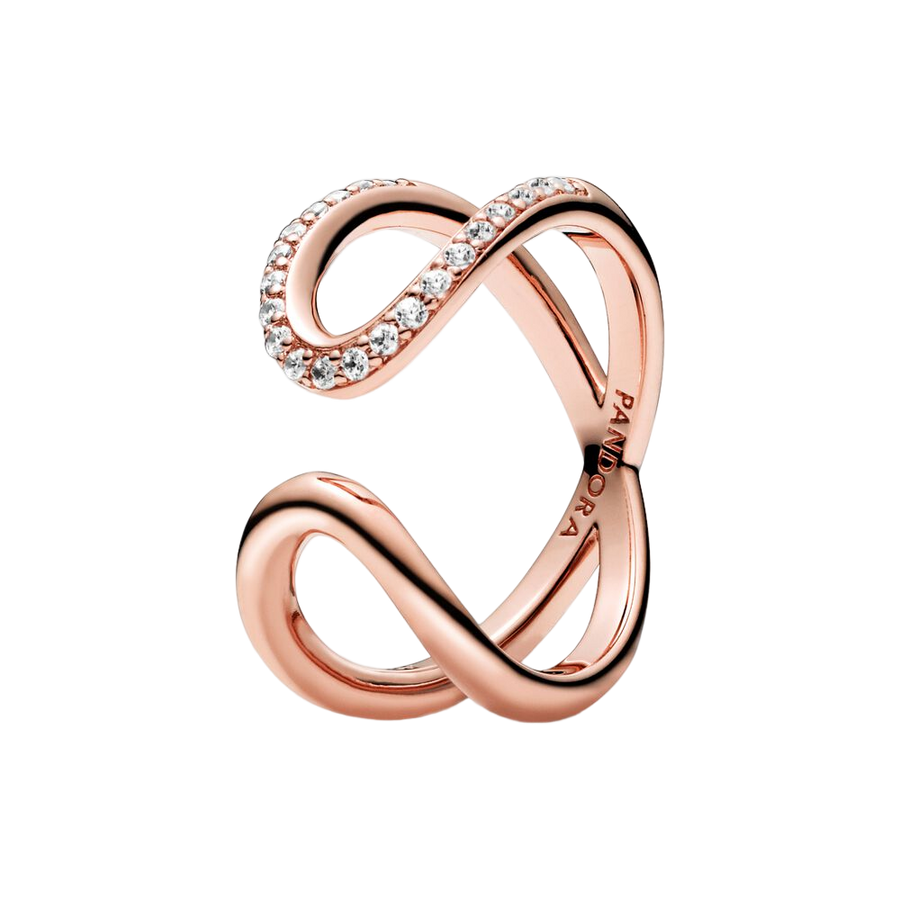 FINAL SALE - Wrapped Open Infinity Ring