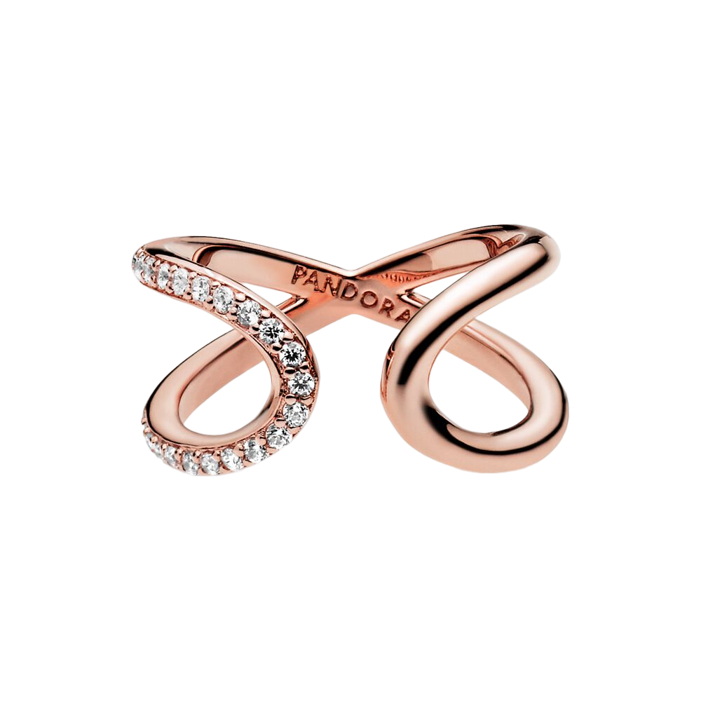 FINAL SALE - Wrapped Open Infinity Ring