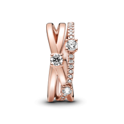 FINAL SALE - Sparkling Triple Band Ring