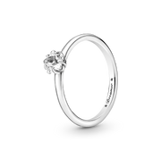 Celestial Sparkling Star Solitaire Ring