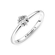 Celestial Sparkling Star Solitaire Ring