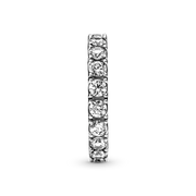 Sparkling Row Eternity Ring