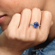 FINAL SALE - Sparkling Statement Halo Ring