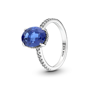 Sparkling Row Eternity Ring Set