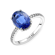 FINAL SALE - Sparkling Statement Halo Ring
