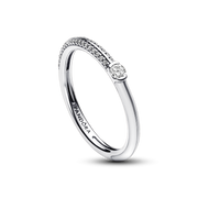 Pandora ME Pavé & White Dual Ring