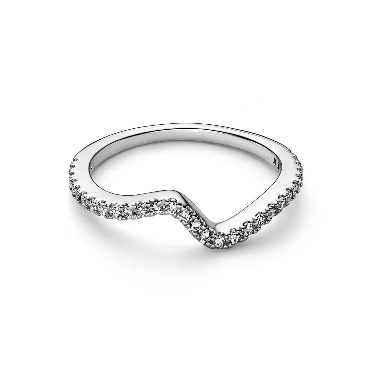 Sparkling Wave Ring