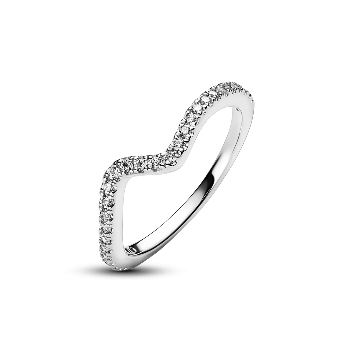 Sparkling Wave Ring
