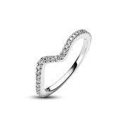 Sparkling Wave Ring