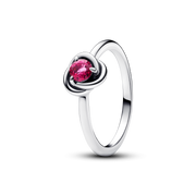 FINAL SALE - October Pink Eternity Circle Ring