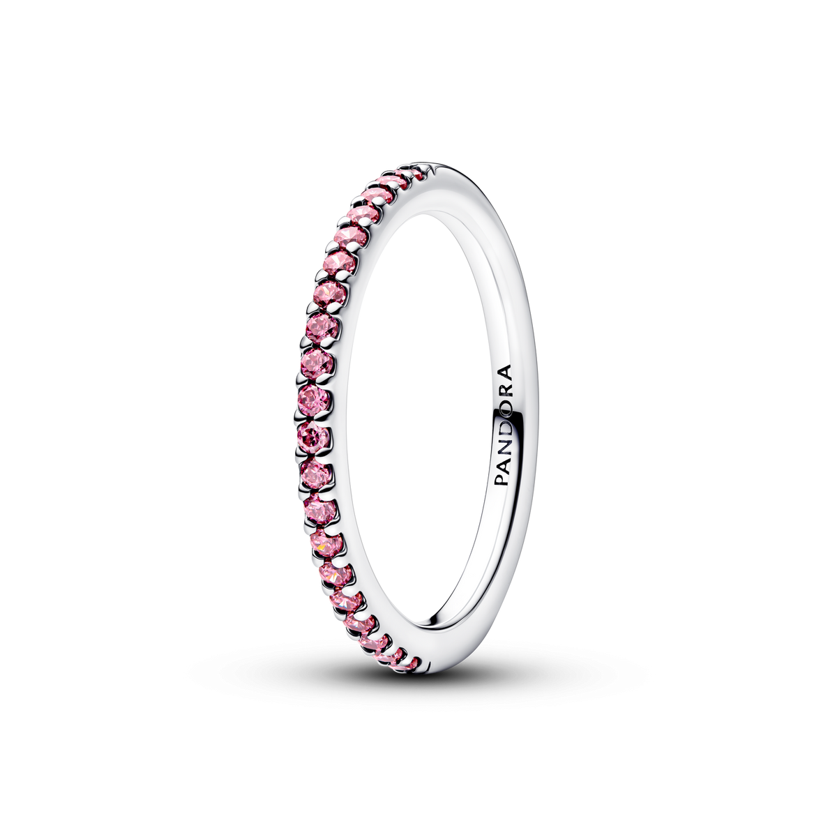 Pink Butterfly Ring Set