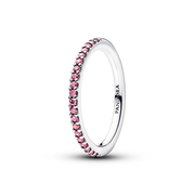 Pink Butterfly Ring Set