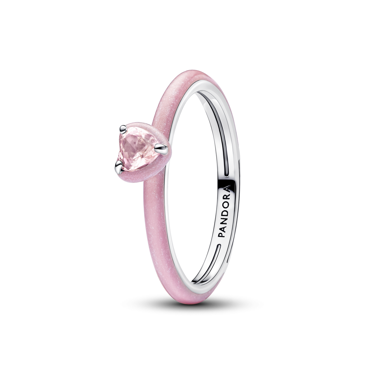 Pink Chakra Heart Ring