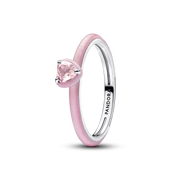 Pink Chakra Heart Ring