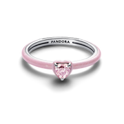 Pink Chakra Heart Ring