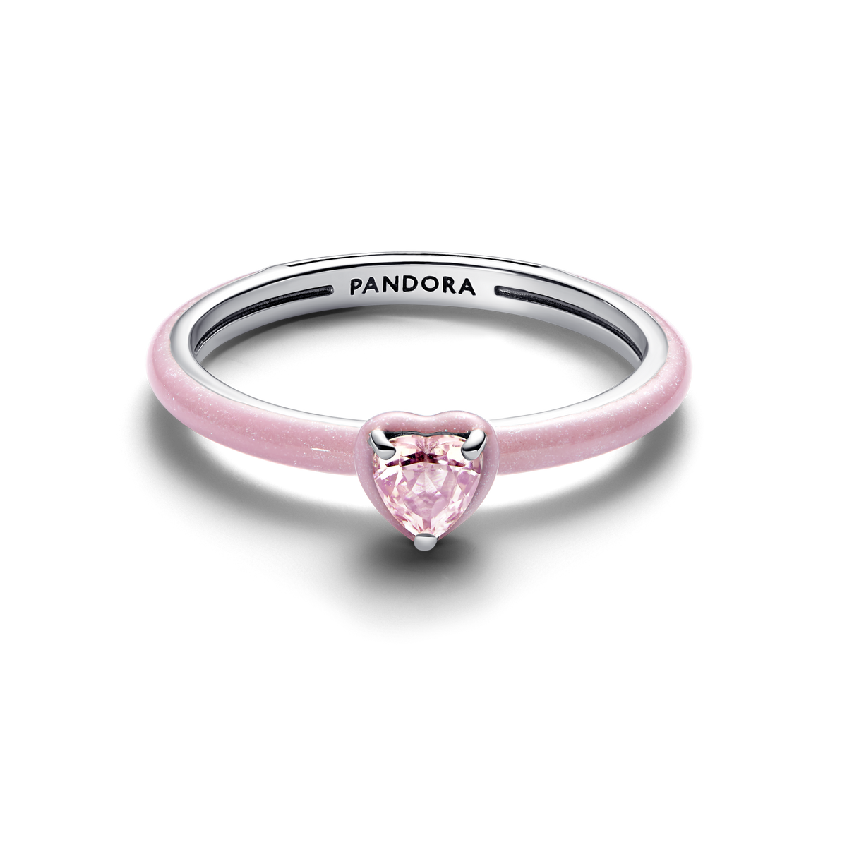 Pink Chakra Heart Ring