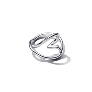 Organically Shaped Heart Ring