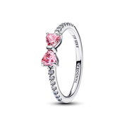 Sparkling Bow Ring Set