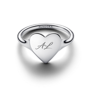 Engravable Heart Ring
