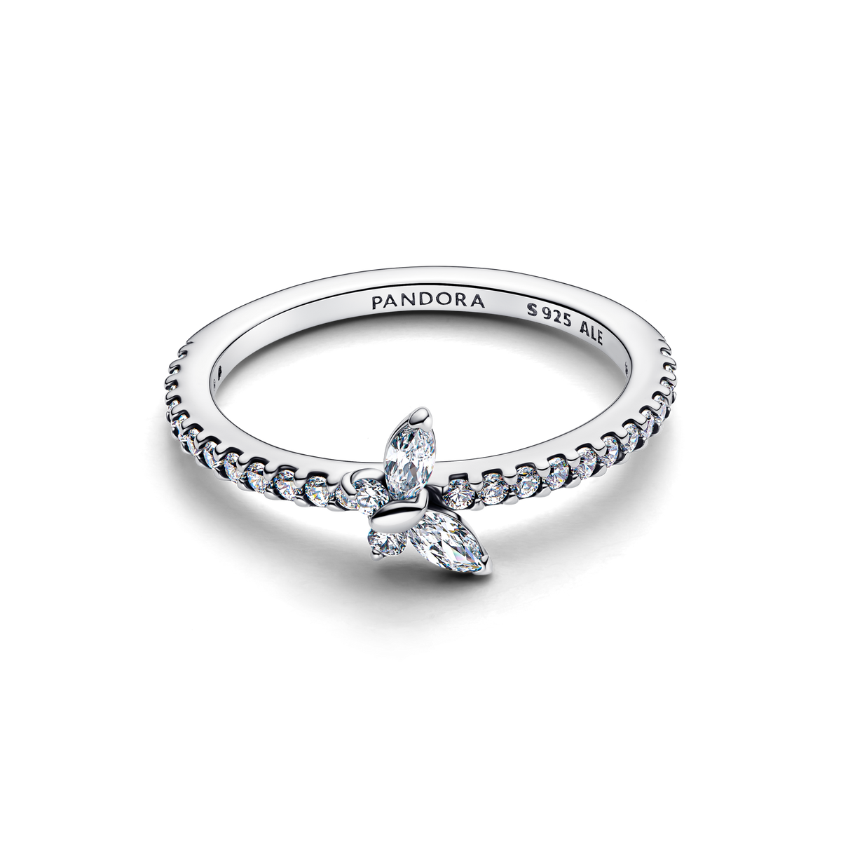 Sparkling Butterfly Ring