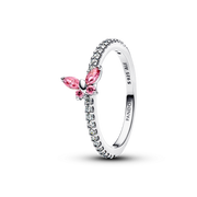 Sparkling Butterfly Ring
