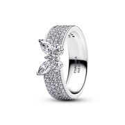Sparkling Butterfly Bold Ring