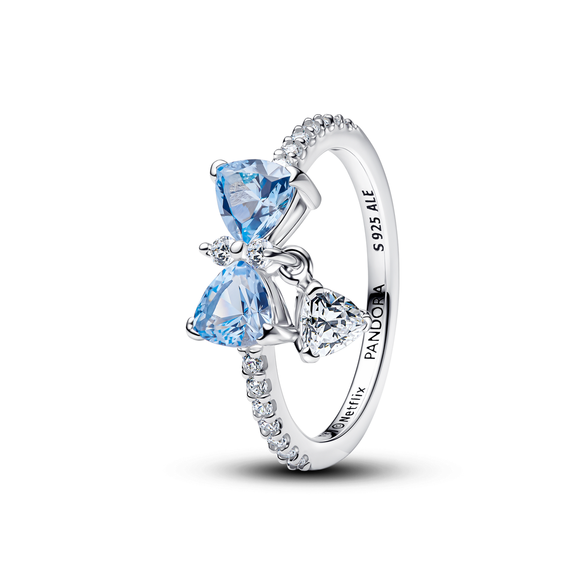 Bridgerton Blue Bow Ring