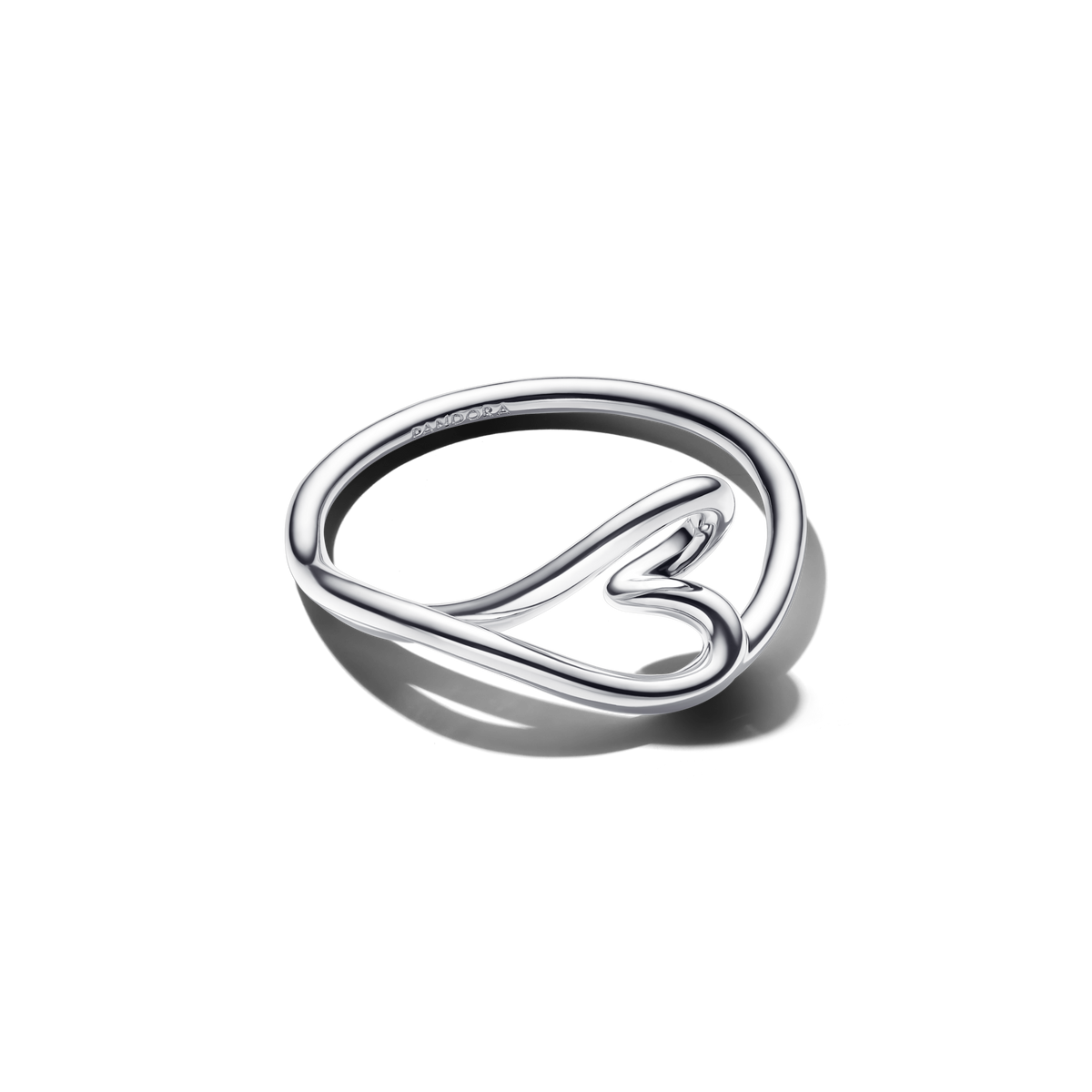 Organically Shaped Heart Small Ring