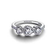 Halo Heart Trilogy Ring