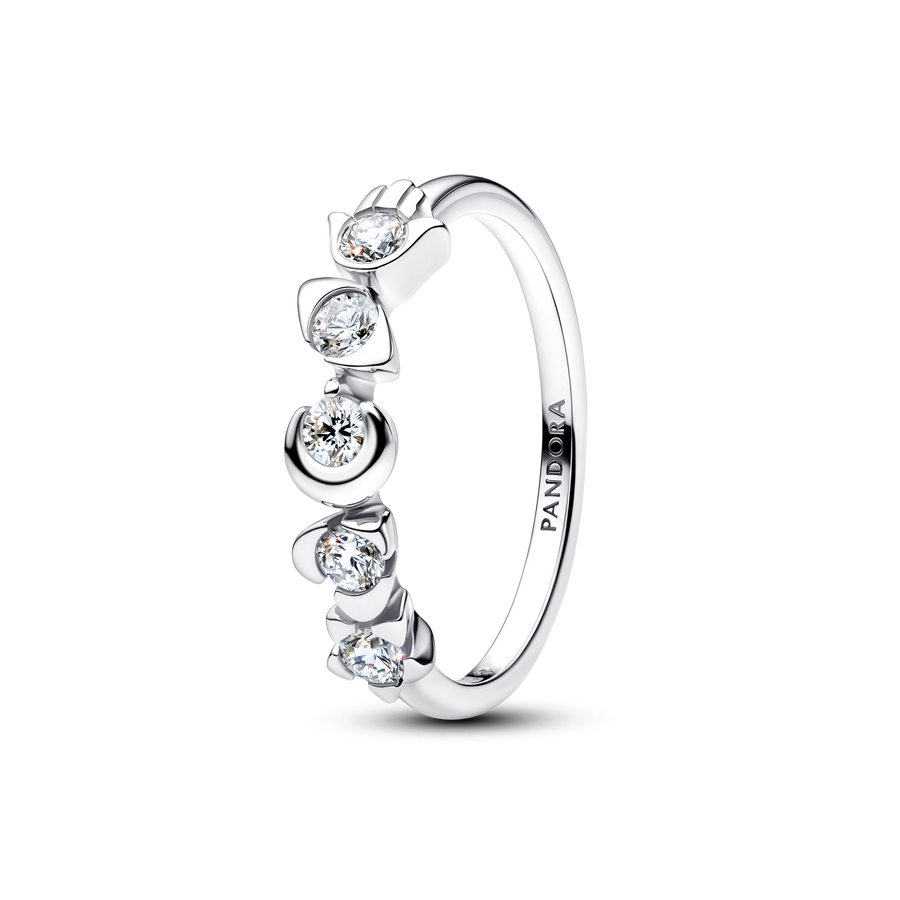 Pandora Talisman Sterling Silver Lab-Grown Diamond Symbols Ring