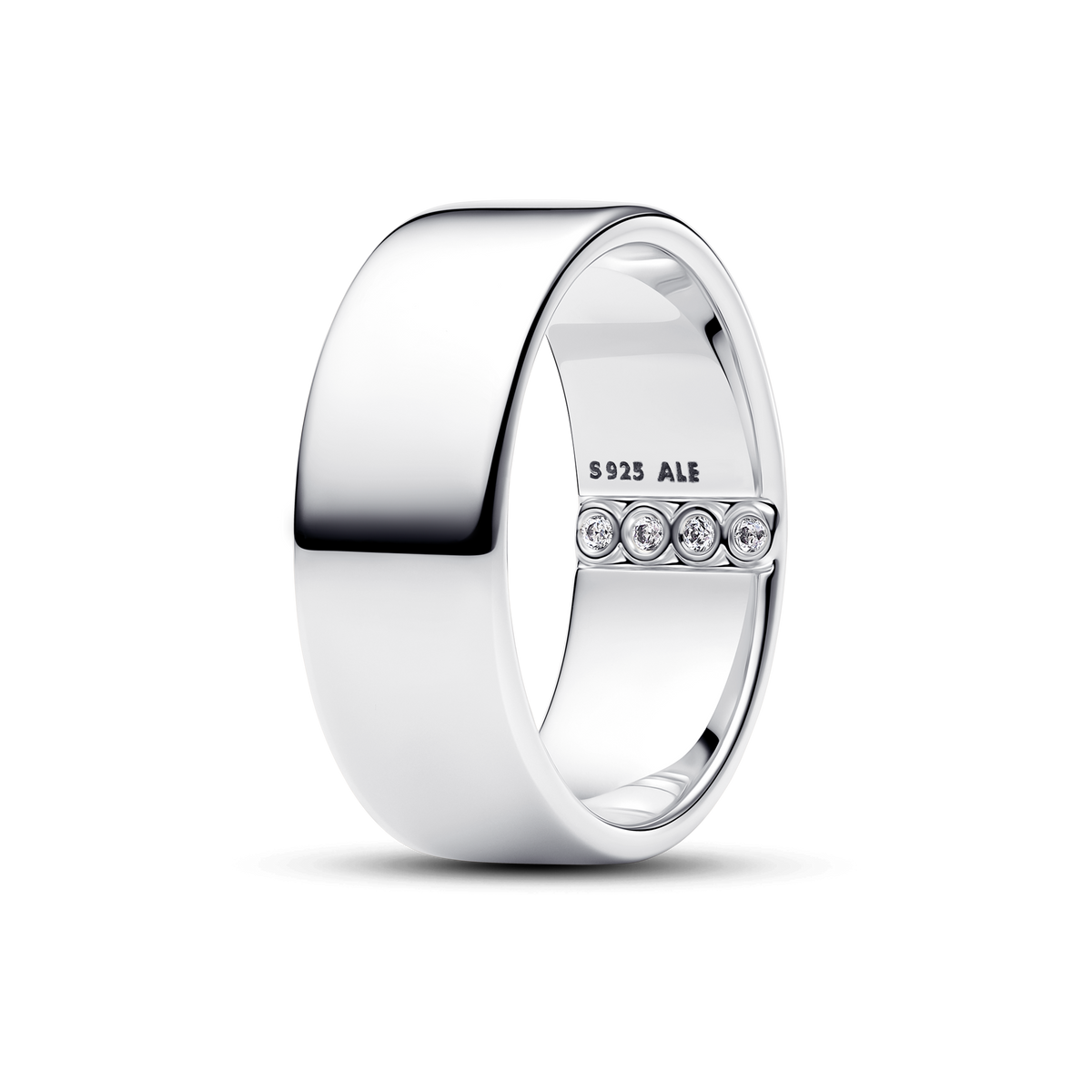 His & Hers Silver Secret Engraving Ring Set