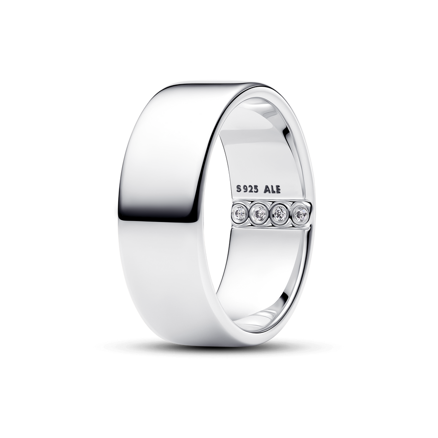Engravable Wide Band Ring