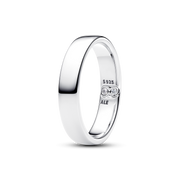 Two Tone Engraving Ring Set