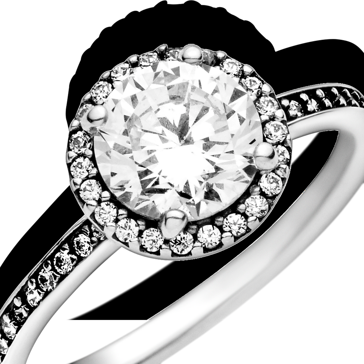 Round Sparkle Ring