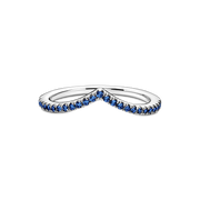 Pandora Timeless Wish Sparkling Blue Ring