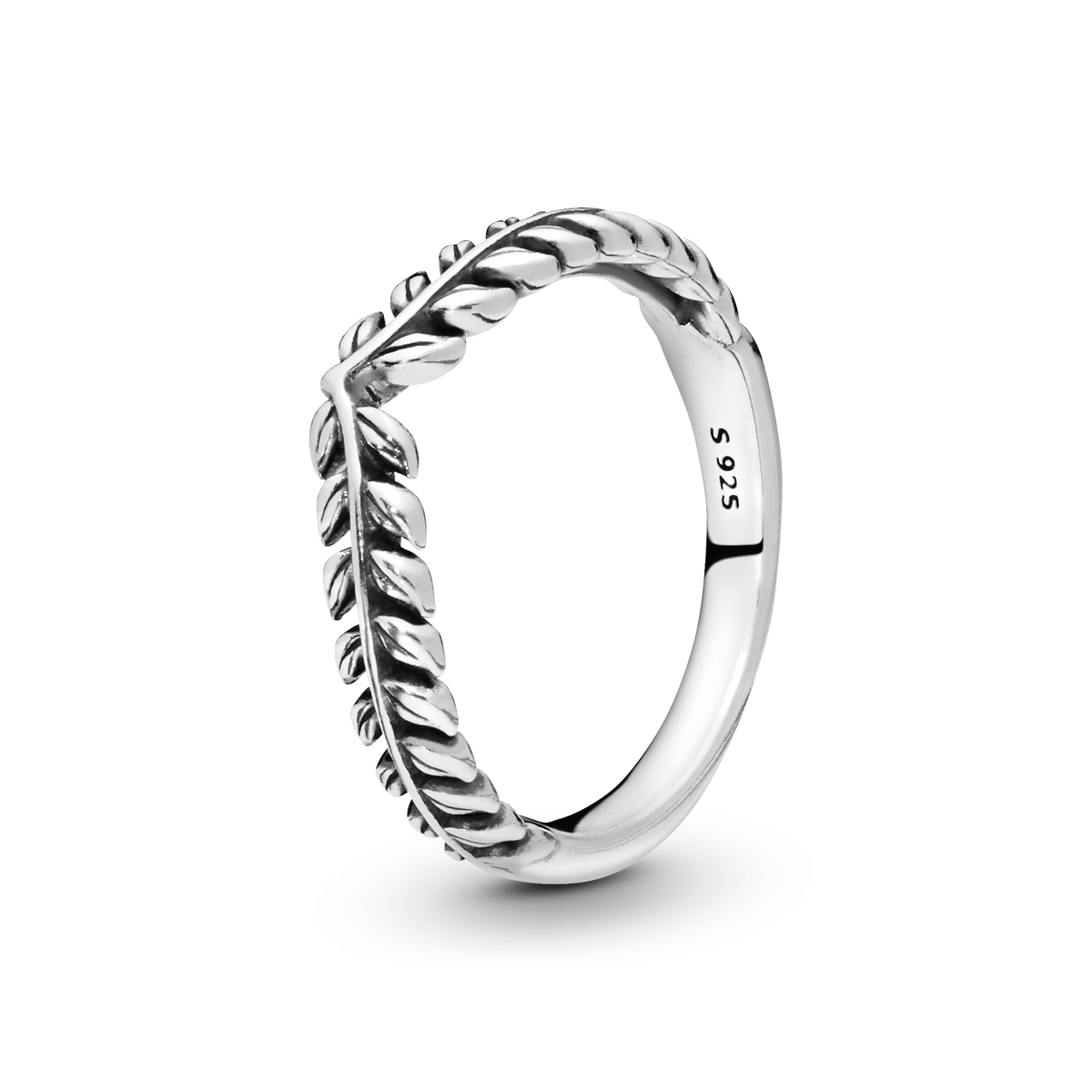 Wheat Grains Wishbone Ring