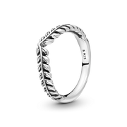 Wheat Grains Wishbone Ring