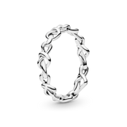 Knotted Hearts Ring