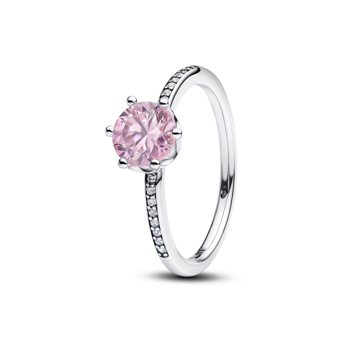 Pink Sparkling Crown Ring