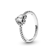 Elevated Heart Ring