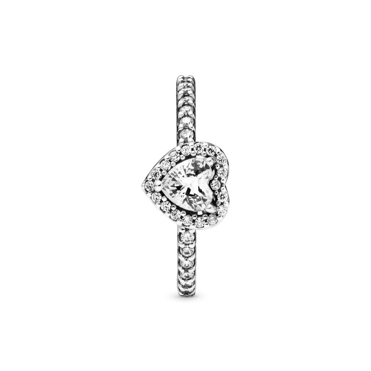 Elevated Heart Ring