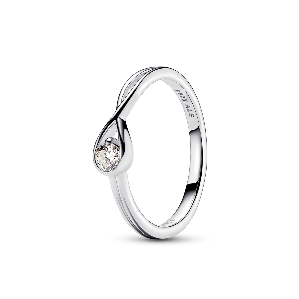 Pandora Brilliance Lab-Grown Diamond Bangle Bracelet and Ring Set 0.30 carat tw Sterling Silver