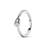 Pandora Infinite Sterling Silver Lab-grown Diamond Ring