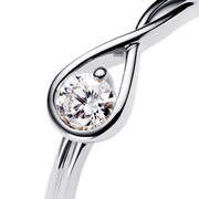 Pandora Infinite Sterling Silver Lab-grown Diamond Ring